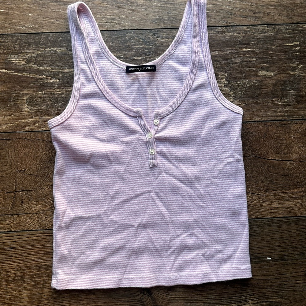 BRANDY MELVILLE STRIPED TANK